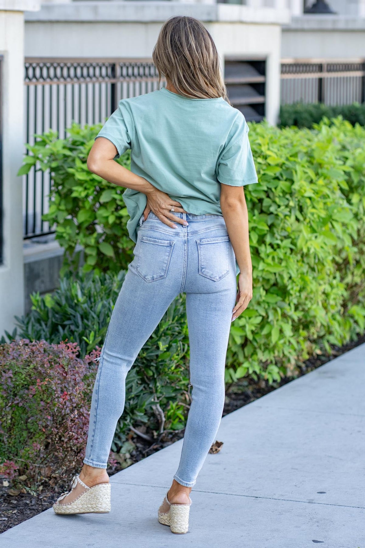 CurveForm High-Rise Butt-Lifting Skinny Jeans