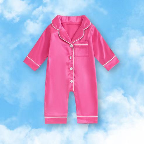LullaLuxe™ - Baby Satin Pajamas