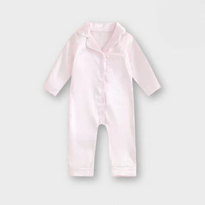 LullaLuxe™ - Baby Satin Pajamas