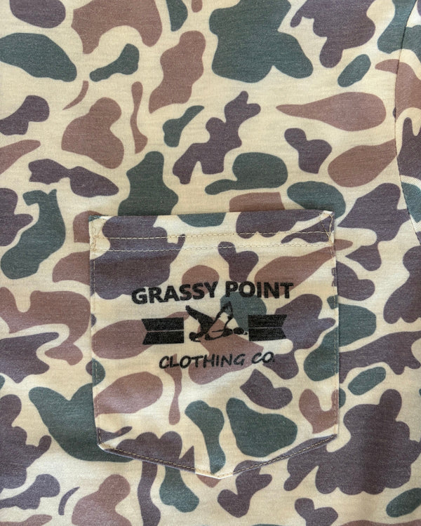 Grassy Point Camo Hoodie
