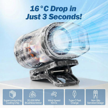 ZeroHeat™ Car Ventilator