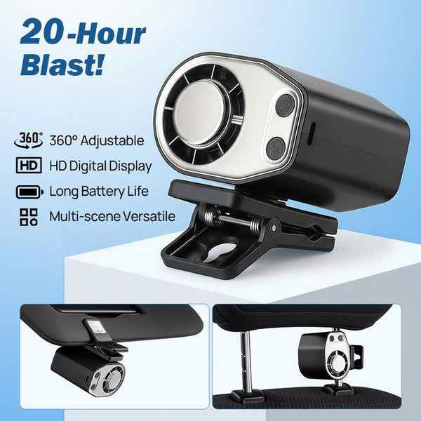 ZeroHeat™ Car Ventilator